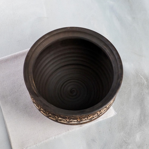 Кастрюля Красная глина 2.5 л 7293480