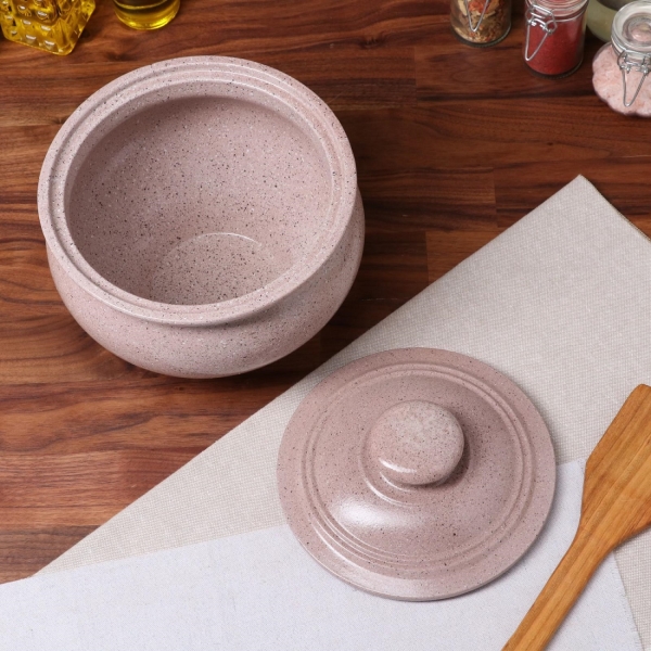 Кастрюля Красная глина 2.5 л 6782929