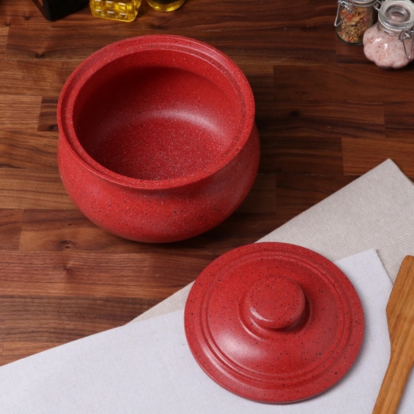 Кастрюля Красная глина 3 л 6782923