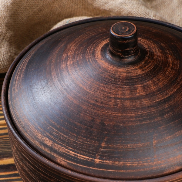 Кастрюля Красная глина 4 л 4824138