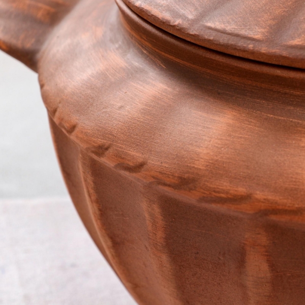 Кастрюля Красная глина 3 л 6834744