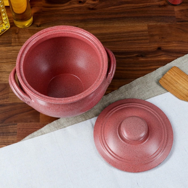 Кастрюля Красная глина 2,5 л 6782927