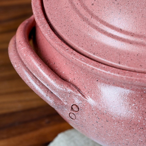 Кастрюля Красная глина 2,5 л 6782927