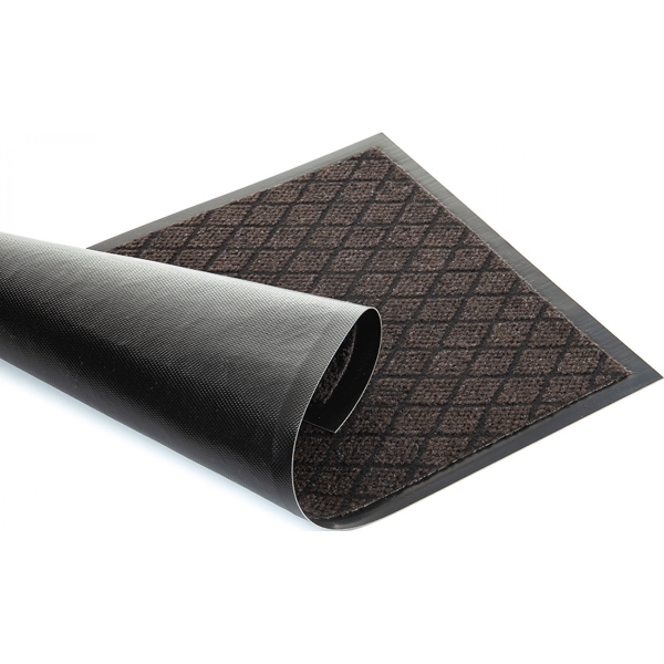 Ковер прямоугольный In'Loran влаговпитывающий 60*90 см. ГАЛАНТ коричневый