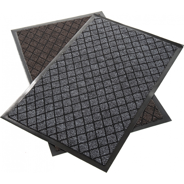 Ковер прямоугольный In'Loran влаговпитывающий 80*120 см. ГАЛАНТ коричневый