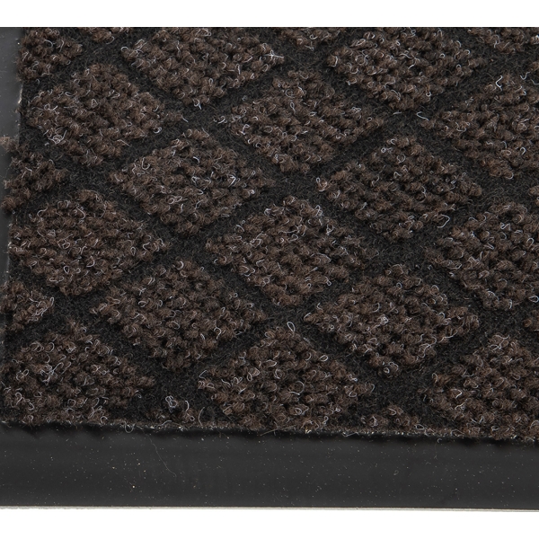 Ковер прямоугольный In'Loran влаговпитывающий 80*120 см. ГАЛАНТ коричневый