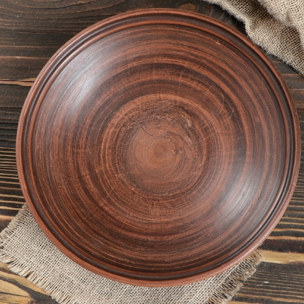 Фруктовница Красная глина 26.5 см 4445024