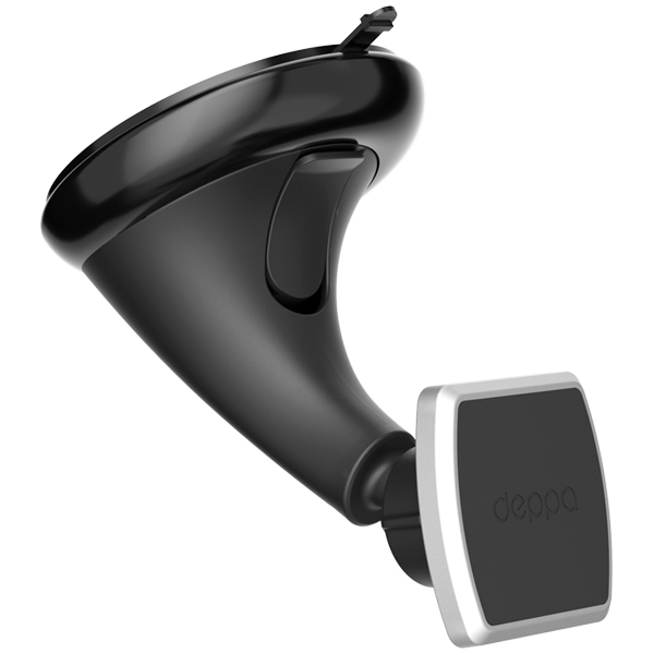 Держатель автомобильный Deppa Crab Mage магнитный PU присоска