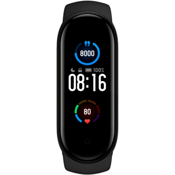 Фитнес-трекер Xiaomi Mi Band 5 (RU) черный