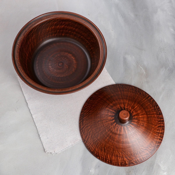 Пловница Красная глина Резной узор красная глина, 2.2 л 7296074