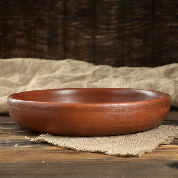 Сковорода Красная глина кеца бол. д-27см 4298658