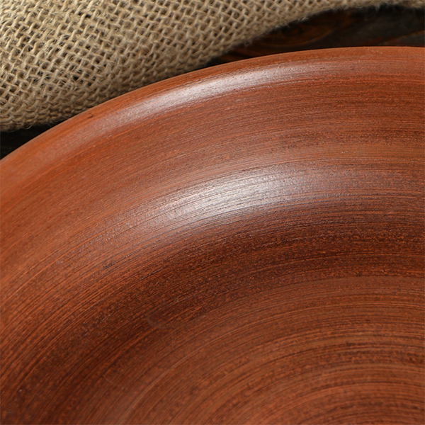 Сковорода Красная глина кеца бол. д-27см 4298658