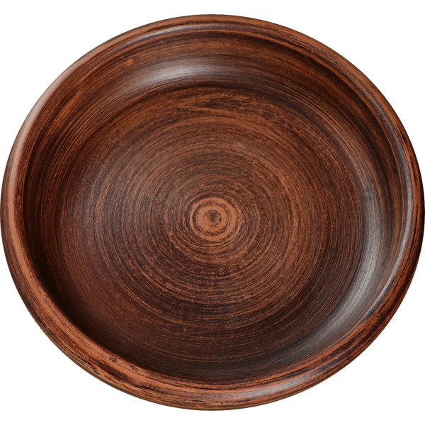 Сковорода Красная глина кеца маленькая 18 см 4298659