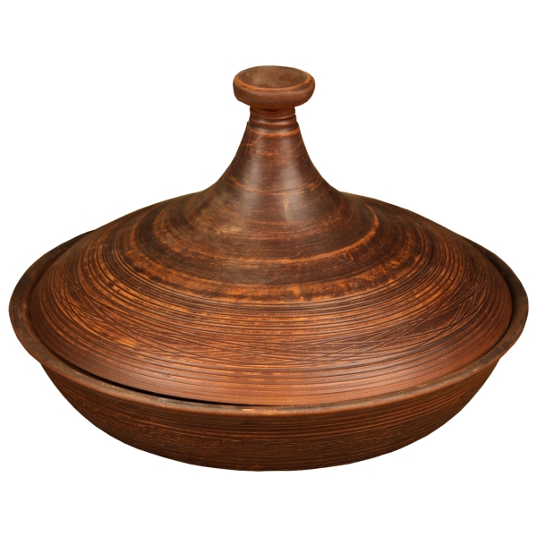 Тажин Красная глина гладкий, 1.7 л 2884363