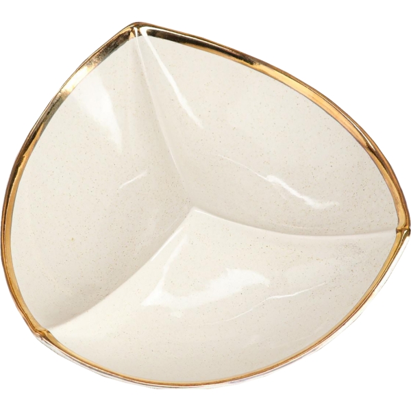 Тарелка столовая . Ассорти капучино голд, 680 мл 7069227