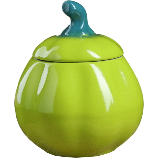 Форма для выпекания (керамика) . Тыква цвет зеленый, 5 предметов 1859139