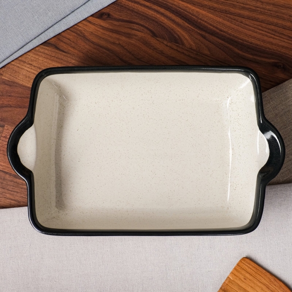 Форма для выпекания (керамика) . Прямоугольная графит лайт, 2 л 7390300