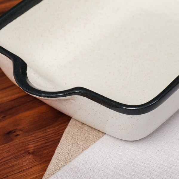 Форма для выпекания (керамика) . Прямоугольная графит лайт, 2 л 7390300