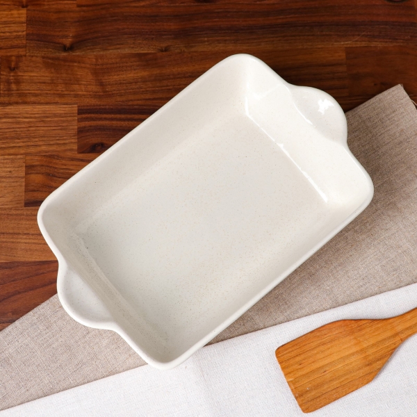 Форма для выпекания (керамика) . Прямоугольная капучино, 2 л 6580552