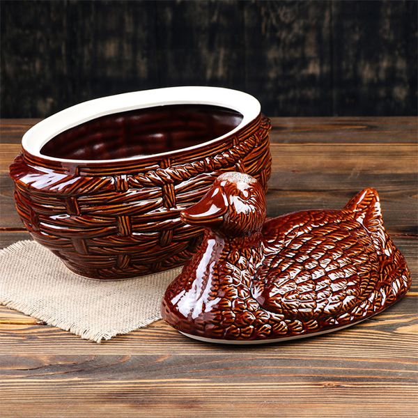 Горшок для запекания . Утка 3,1л (1229387)