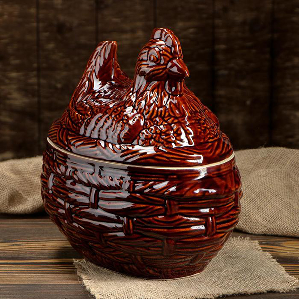 Горшок для запекания . Курица, 3л (1229386)