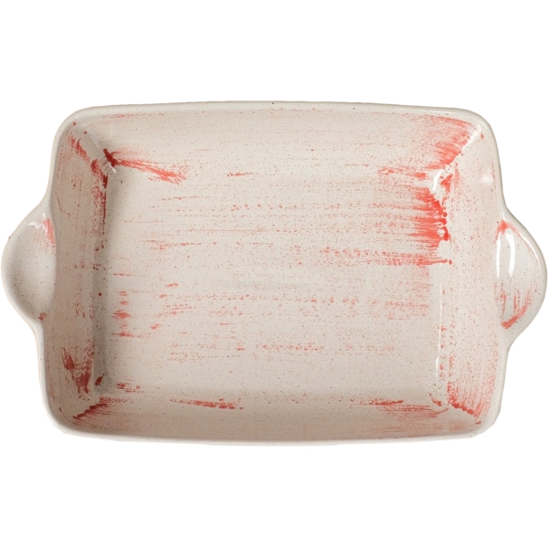 Форма для выпекания (керамика) . Прямоугольная красный лофт плюс, 2 л 7451970