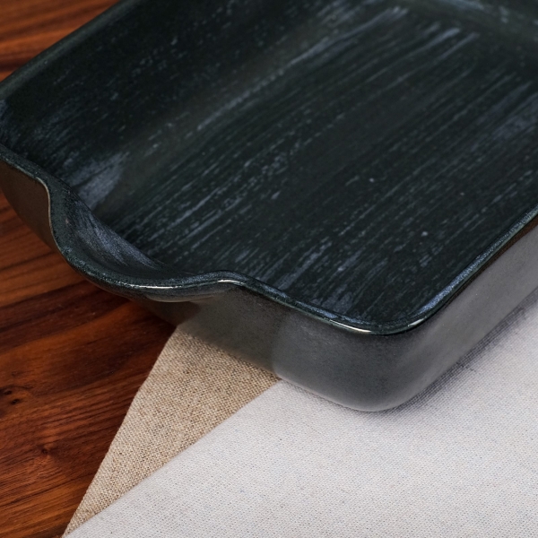 Форма для выпекания (керамика) . Прямоуголь.тотал графит плюс,матовая,2 л 7390303