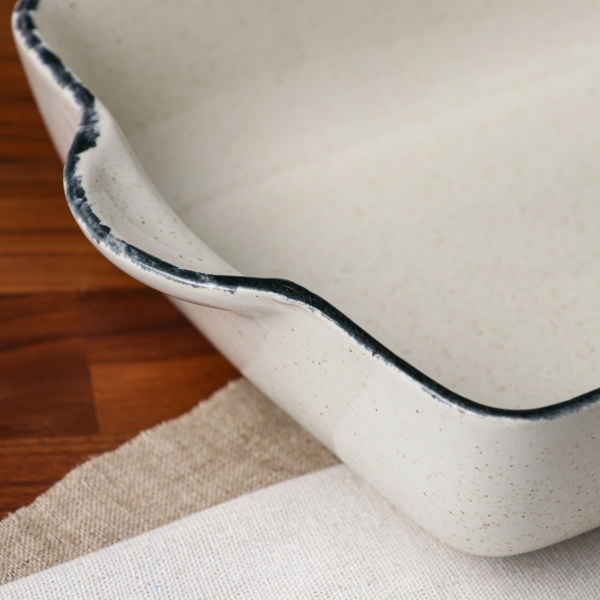 Форма для выпекания (керамика) . Прямоугольная черный лофт, 2 л 7339009