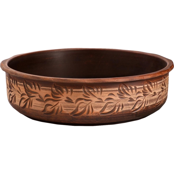 Форма для выпекания (керамика) Красная глина Глинка ангоб, 2.4 л 7372530