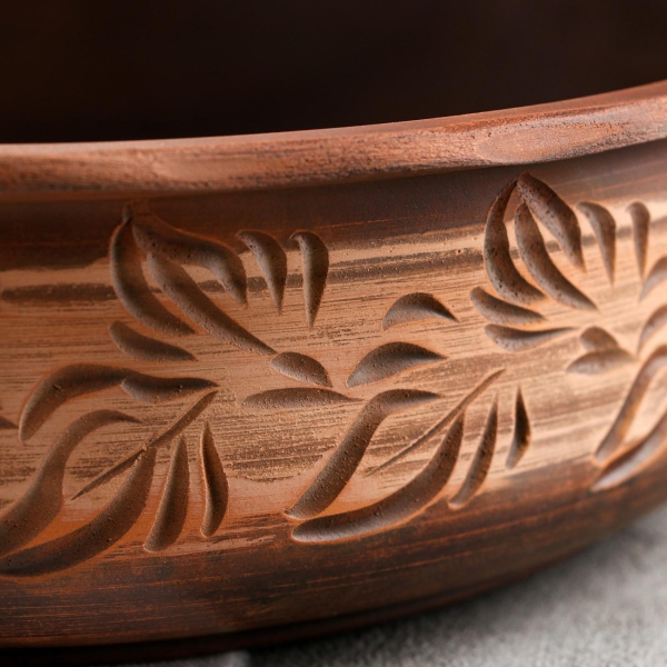 Форма для выпекания (керамика) Красная глина Глинка ангоб, 2.4 л 7372530