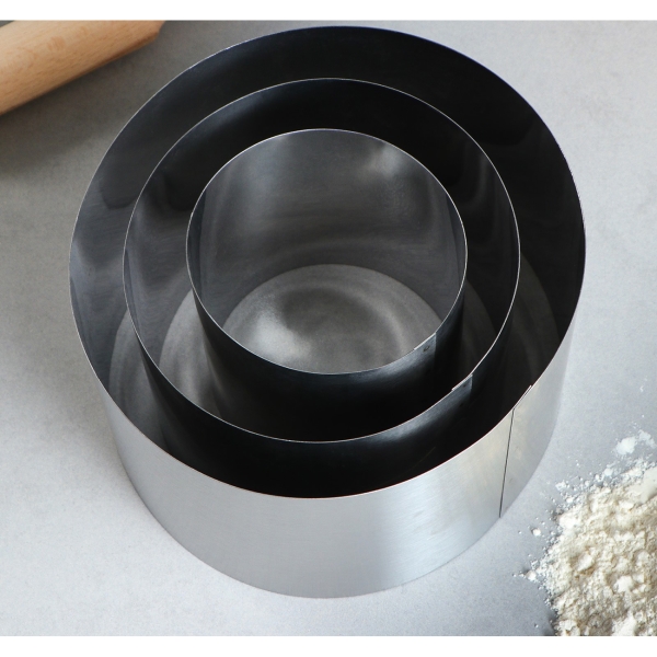 Форма для выпекания (металл) TAS-PROM Круг D-20, H-12 см, 3 шт 4204722