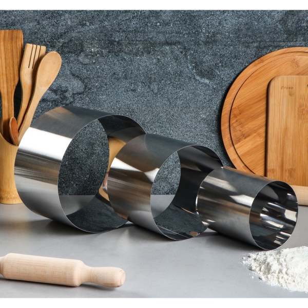 Форма для выпекания (металл) TAS-PROM Круг D-20, H-12 см, 3 шт 4204722