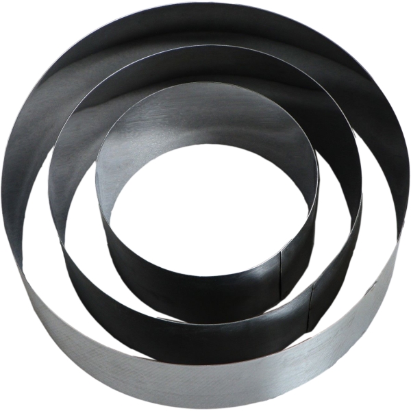 Форма для выпекания (металл) TAS-PROM Круг D-20, H-6,6 см, 3 шт 3851953