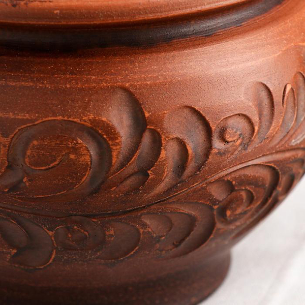 Горшок для запекания Красная глина 2л (4896118)