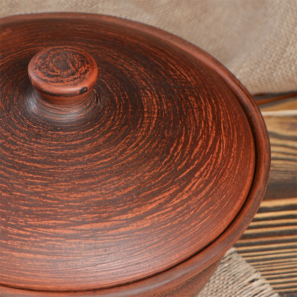 Горшок для запекания Красная глина Бархат, 2,2л (4896125)