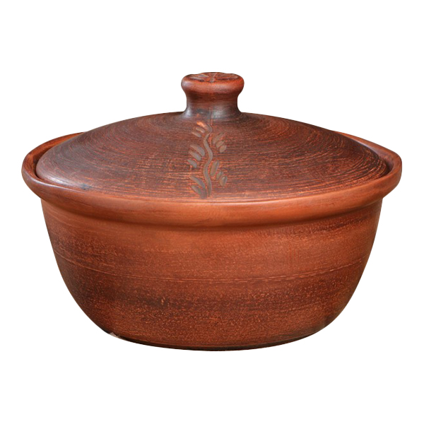 Горшок для запекания Красная глина Бархат, 3,3л (4896123)