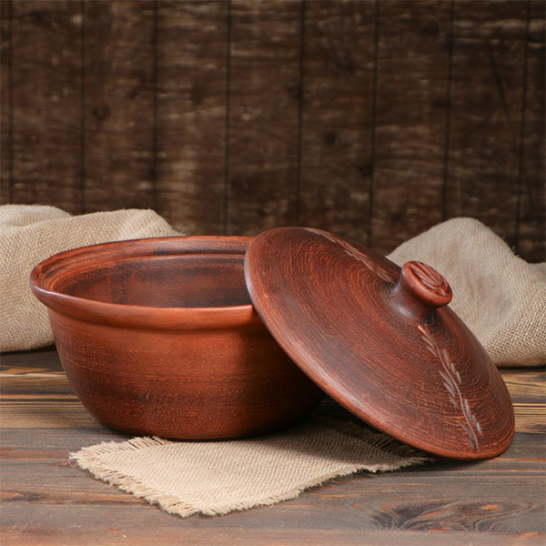 Горшок для запекания Красная глина Бархат, 3,3л (4896123)