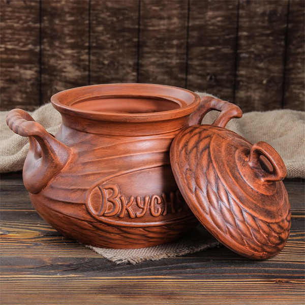 Горшок для запекания Красная глина 3л (3536451)