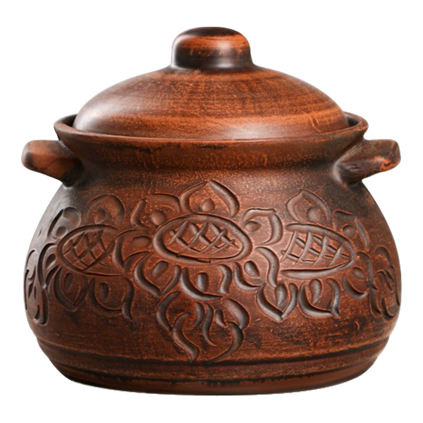 Горшок для запекания Красная глина 2л (3839854)