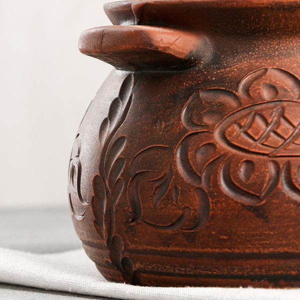 Горшок для запекания Красная глина 2л (3839854)