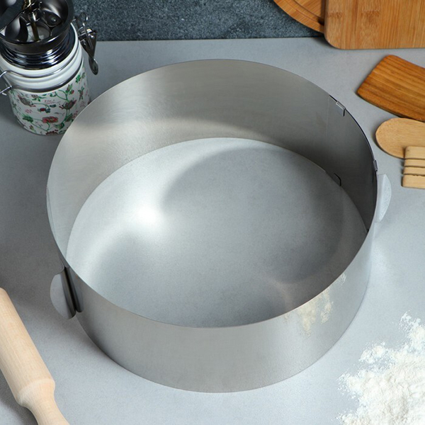 Форма для выпекания (металл) TAS-PROM Круг H-12 см, D-16-30 см 4046500