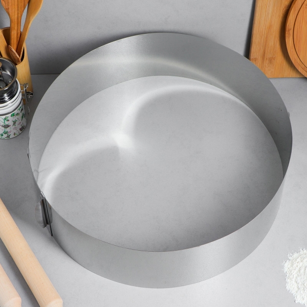 Форма для выпекания (металл) TAS-PROM Круг H-12 см, D-25-50 см 4604536