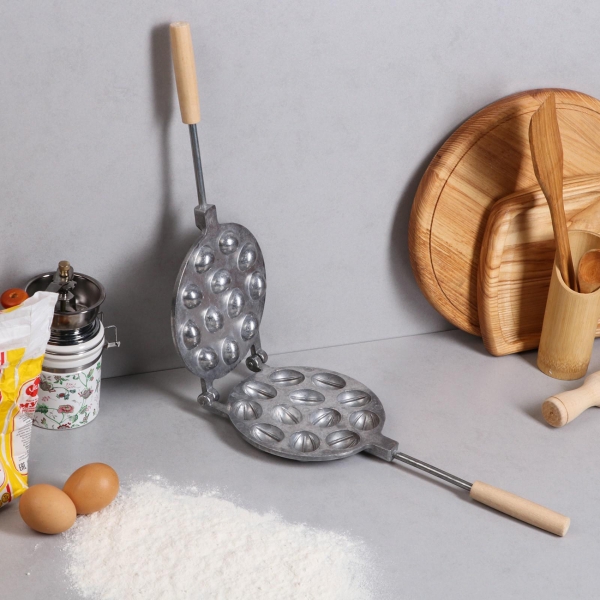 Форма для выпекания (металл) TAS-PROM 12 орешков 6580954