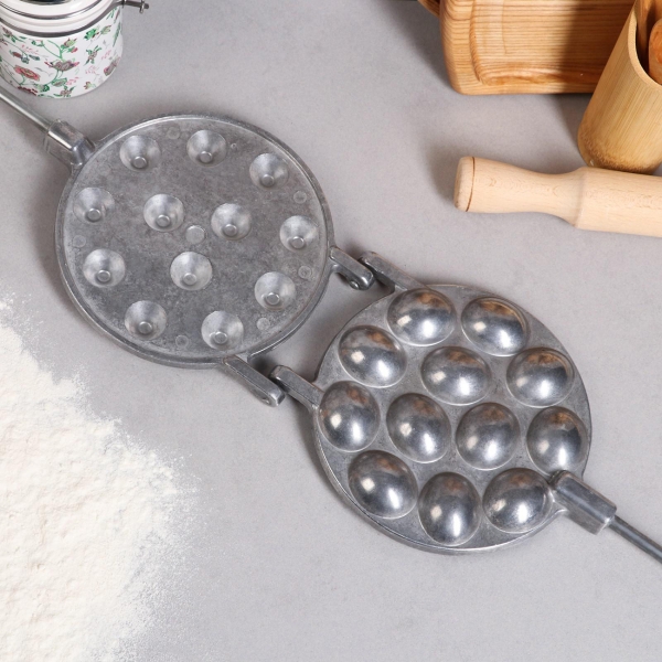 Форма для выпекания (металл) TAS-PROM 12 орешков 6580954