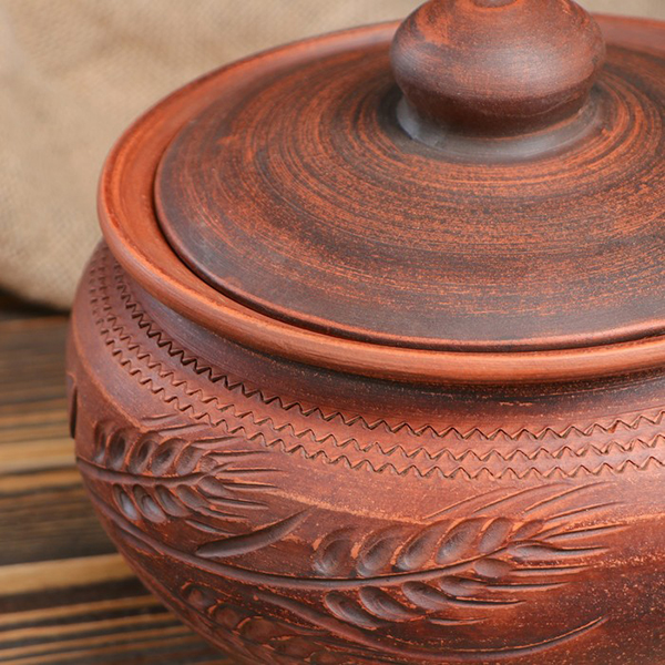 Горшок для запекания Красная глина 3,2л (4896120)