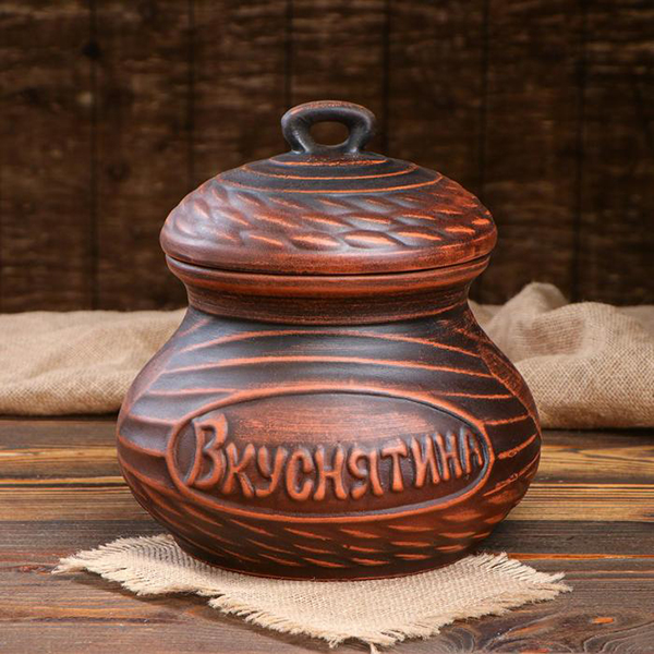 Горшок для запекания Красная глина 3л (3536450)