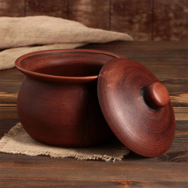 Горшок для запекания Красная глина 2,2л (4896133)