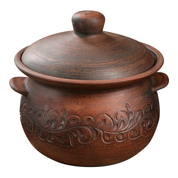 Горшок для запекания Красная глина 2,2л (4422842)