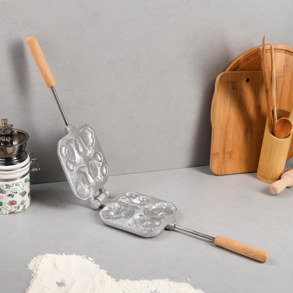 Форма для выпекания (металл) TAS-PROM Мишки 2861951