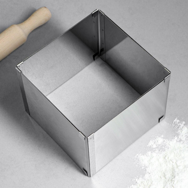 Форма для выпекания (металл) TAS-PROM Квадратная H-12 см, 20х20 - 38х38 см 4604533